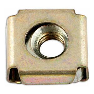 Connect 32715 Cage Nut 8.0mm X 1.6mm Panel Pk 100 Connect 32715 Cage Nut 8.0mm X 1.6mm Panel Pk 100