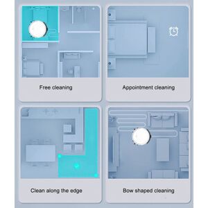 3 In 1 Robot Vacuum Cleaner Smart App Remote Control 2000pa Strong Suction Usb 3 In 1 Robot Vacuum Cleaner Smart App Remote Control 2000pa Strong Suction Usb