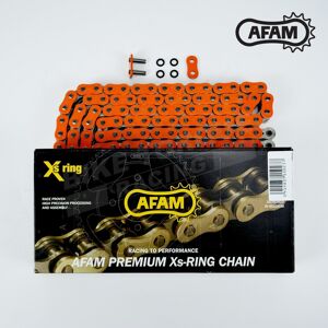 Afam Orange 520 Pitch 108 Link Chain For Kawasaki Zx6r F1-3 600 520 Race 1995-97 Afam Orange 520 Pitch 108 Link Chain For Kawasaki Zx6r F1-3 600 520 Race 1995-97