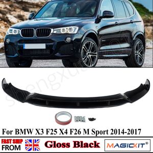 Magickit Front Splitter Spoiler Front Lip For Bmw X3 F25 X4 F26 M Performance 2014-2017 Magickit Front Splitter Spoiler Front Lip For Bmw X3 F25 X4 F26 M Performance 2014-2017