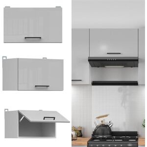 Impact Furniture Kitchen Wall Unit Extractor Housing Cabinet 500mm Half Height Grey Gloss Junona Impact Furniture Kitchen Wall Unit Extractor Housing Cabinet 500mm Half Height Grey Gloss Junona