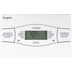 Drayton LP722 - 2 Channel Programmers - White Drayton LP722 - 2 Channel Programmers - White
