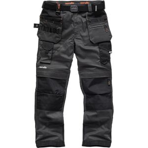 Scruffs Pro Flex Holster Trouser Graphite Grey 30s Flexible Slim Fit Scruffs Pro Flex Holster Trouser Graphite Grey 30s Flexible Slim Fit