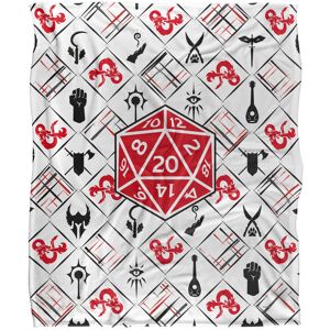 Hasbro Dungeons And Dragons D20 Pattern Silky Touch Super Soft Blanket 152 X 127 Cm Hasbro Dungeons And Dragons D20 Pattern Silky Touch Super Soft Blanket 152 X 127 Cm