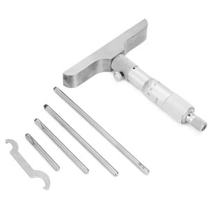 High Accuracy Round Head Depth Micrometer Gauge Gage Measuring Tool 0‑100mm 4in High Accuracy Round Head Depth Micrometer Gauge Gage Measuring Tool 0‑100mm 4in