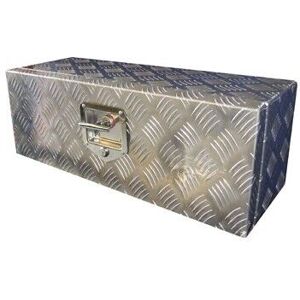Gwaza Set of 2-4 Aluminium Checker Toolboxes - Lockable for Trailers Gwaza Set of 2-4 Aluminium Checker Toolboxes - Lockable for Trailers