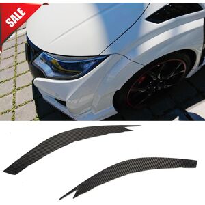 Speed_turning For Honda Civic Type R Hatchback 2015-16 Carbon Fiber Headlight Eyebrows Eyelids Speed_turning For Honda Civic Type R Hatchback 2015-16 Carbon Fiber Headlight Eyebrows Eyelids