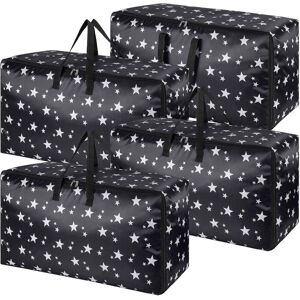 Iespell 4 Pack Extra Large Storage Boxes With Lids, Heavy Duty Storage Boxes For Moving Iespell 4 Pack Extra Large Storage Boxes With Lids, Heavy Duty Storage Boxes For Moving