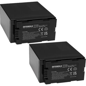 Extensilo 2x Battery For Panasonic Cgp-D320e/1b Cgp-D320 Cgp-D54s Cgp-D28se/1b 7800mah Extensilo 2x Battery For Panasonic Cgp-D320e/1b Cgp-D320 Cgp-D54s Cgp-D28se/1b 7800mah