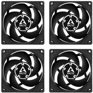 4 X Pack Arctic P8 80mm Black Pc Case Fans 3000rpm 23.4-Cfm 0.3-Sone 12v 3-Pin 4 X Pack Arctic P8 80mm Black Pc Case Fans 3000rpm 23.4-Cfm 0.3-Sone 12v 3-Pin
