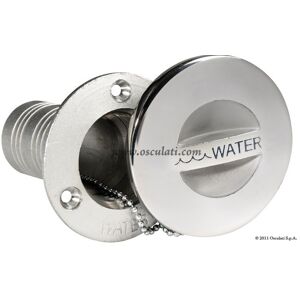 Stainless Steel Water Deck Filler 38mm - Osculati Screw Cap Dfscsswr38 Stainless Steel Water Deck Filler 38mm - Osculati Screw Cap Dfscsswr38