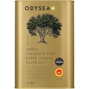 Odysea Greek Pdo Kalamata Extra Virgin Olive Oil Tin, 3 Litre Odysea Greek Pdo Kalamata Extra Virgin Olive Oil Tin, 3 Litre