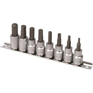 Sykes Pickavant 8 Piece 3/8in Drive Hex Socket Bit Set Metric 3 - 10mm 66057700 Sykes Pickavant 8 Piece 3/8in Drive Hex Socket Bit Set Metric 3 - 10mm 66057700
