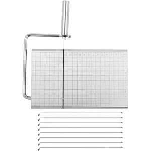 Sodial 3x(Stainless Steel Cheese Slicer With 8 Wire Cheese Cutters For Cheese1150 Sodial 3x(Stainless Steel Cheese Slicer With 8 Wire Cheese Cutters For Cheese1150