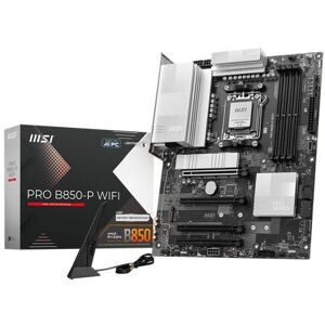 MSI Pro B850-P Wifi, Amd B850, Am5, Ddr5, Pcie 5.0, 3x M.2, 5g/wifi7, Usb 3.2 A+ MSI Pro B850-P Wifi, Amd B850, Am5, Ddr5, Pcie 5.0, 3x M.2, 5g/wifi7, Usb 3.2 A+