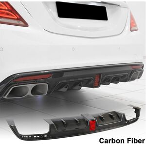 Carmotoring For Benz S-Class W222 S63 S65 2014-17 Carbon Fiber Rear Bumper Lip Diffuser Carmotoring For Benz S-Class W222 S63 S65 2014-17 Carbon Fiber Rear Bumper Lip Diffuser