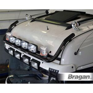 Bragan™ Roof Bar Black + Leds + Spots + Beacon + Horns For Scania New Gen R&s 17+ Normal Bragan™ Roof Bar Black + Leds + Spots + Beacon + Horns For Scania New Gen R&s 17+ Normal