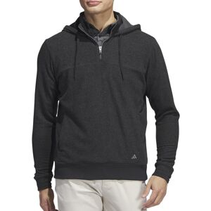 adidas Go To Quarter Zip Mens Golf Hoody Black Long Sleeve Half Zip Fleece adidas Go To Quarter Zip Mens Golf Hoody Black Long Sleeve Half Zip Fleece