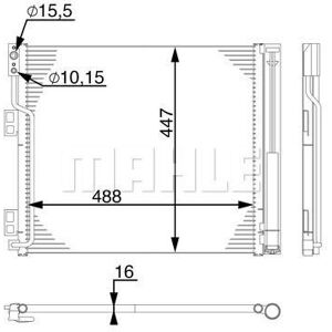 Mahle Ac 570 000s Condenser Air Conditioning Mahle Ac 570 000s Condenser Air Conditioning