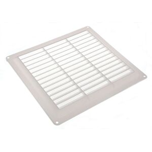 Onestopdiy 24 X White Plastic Fixed Air Vent Louvre Grille Cover + Flyscreen 9 X 9 Onesto Onestopdiy 24 X White Plastic Fixed Air Vent Louvre Grille Cover + Flyscreen 9 X 9 Onesto