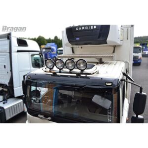 Bragan™ Roof Bar + Spot Lamps For Foden Alpha Low Cab Truck Chrome Stainless Steel Truck Bragan™ Roof Bar + Spot Lamps For Foden Alpha Low Cab Truck Chrome Stainless Steel Truck