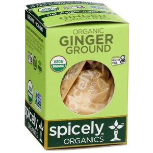 Spicely Organics Organic Ginger Ground - 0.4 Oz - Spices Spicely Organics Organic Ginger Ground - 0.4 Oz - Spices