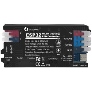 Gledopto 2x( Esp32 Wled Led Controller With Microphone, Music Sync Supports9762 Gledopto 2x( Esp32 Wled Led Controller With Microphone, Music Sync Supports9762