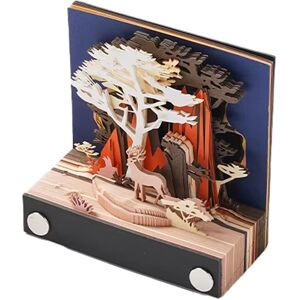 Sodial 3x(3d Carving Art Calendar - Office Desktop Ornament, Birthday Gift,1638 Sodial 3x(3d Carving Art Calendar - Office Desktop Ornament, Birthday Gift,1638