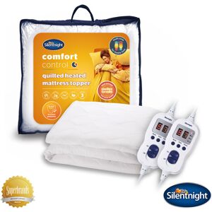 Silentnight Quilted Heated Mattress Topper Silentnight Quilted Heated Mattress Topper