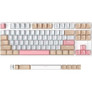 Ajazz Ak871 Wireless Gaming Keyboard 75%, Bluetooth5.0/2.4g Dual Modes, Tkl 80% Ajazz Ak871 Wireless Gaming Keyboard 75%, Bluetooth5.0/2.4g Dual Modes, Tkl 80%