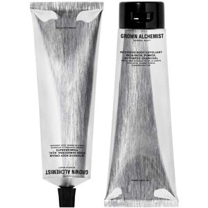 Grown Alchemist Intensive Body Cream & Body Exfoliant, Rosa Damascena, Acai Grown Alchemist Intensive Body Cream & Body Exfoliant, Rosa Damascena, Acai