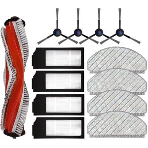 Sodial 2x(For C12 / C12 Plus / C12 Main Side Brush Hepa Mop Cloth8831 Sodial 2x(For C12 / C12 Plus / C12 Main Side Brush Hepa Mop Cloth8831