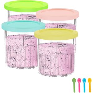 Sodial Replacement For Creami Pints And Lids - 4 Pack Nc501, Compatible With3575 Sodial Replacement For Creami Pints And Lids - 4 Pack Nc501, Compatible With3575
