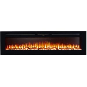 Adam Orlando Inset / Wall Mounted Electric Fire, 72 Inch 10984 Adam Orlando Inset / Wall Mounted Electric Fire, 72 Inch 10984