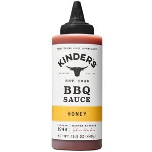 Honey Bbq Sauce 15.5 Oz (Case Of 6) By Kinders Honey Bbq Sauce 15.5 Oz (Case Of 6) By Kinders