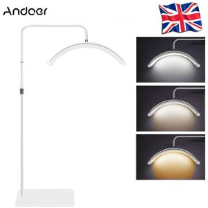Andoer 36w Floor Led Video Light Half-Moon Shaped Fill Light 3200k-5600k Uk K2c5 Andoer 36w Floor Led Video Light Half-Moon Shaped Fill Light 3200k-5600k Uk K2c5