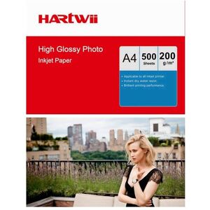 A4 Photo Paper High Glossy 200gsm Inkjet Paper Middle Thicknes 500sheets Hartwii A4 Photo Paper High Glossy 200gsm Inkjet Paper Middle Thicknes 500sheets Hartwii