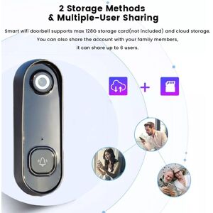 Smart Video Doorbell Plastic Wireless 1080p Hd Waterproof Ac Doorbell Camera Uk Smart Video Doorbell Plastic Wireless 1080p Hd Waterproof Ac Doorbell Camera Uk