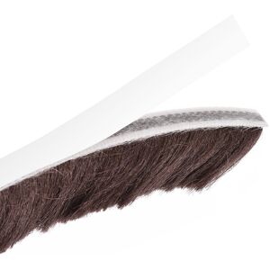 Uxcell Weather Stripping Brush, 65ftx0.35"X0.91" Self-Adhesive Seal Brush Brown Uxcell Weather Stripping Brush, 65ftx0.35"X0.91" Self-Adhesive Seal Brush Brown