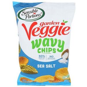 Sensible Portions Garden Veggie Wavy Sea Salt Chips 5 Oz (Case Of 12) Sensible Portions Garden Veggie Wavy Sea Salt Chips 5 Oz (Case Of 12)