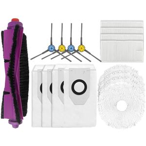 Sodial 2x(Accessory Set Fit For V12 Robot Vacuum Cleaner Parts Main Side Brush3489 Sodial 2x(Accessory Set Fit For V12 Robot Vacuum Cleaner Parts Main Side Brush3489
