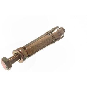 Onestopdiy New 100 X Loose Shield Anchor Rawl Type Bolt Fixings Yzp M6 X 55mm Length - Ones Onestopdiy New 100 X Loose Shield Anchor Rawl Type Bolt Fixings Yzp M6 X 55mm Length - Ones