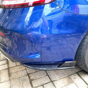 2pcs Rear Bumper Side Diffuser Left Right For C‑class Coupe C205 Amg L Ou 2pcs Rear Bumper Side Diffuser Left Right For C‑class Coupe C205 Amg L Ou