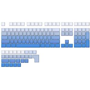 Sodial 3x(136 Keys -Profile Pbt Keycaps Gradient Translucent Side Engraved Key2061 Sodial 3x(136 Keys -Profile Pbt Keycaps Gradient Translucent Side Engraved Key2061