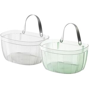 Sodial 3x(2pcs Home Wall Hanging Basket Plant Hanger Hanging Clutter Baskets9444 Sodial 3x(2pcs Home Wall Hanging Basket Plant Hanger Hanging Clutter Baskets9444