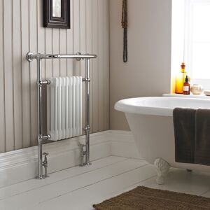Hudson Reed Harrow Traditional Bathroom White Radiator & Frame 965x673mm Hudson Reed Harrow Traditional Bathroom White Radiator & Frame 965x673mm