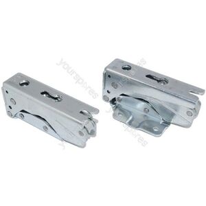 Ufixt Fridge Freezer Integrated Door Hinge Set Left Right Pair Fits Diplomat Ufixt Fridge Freezer Integrated Door Hinge Set Left Right Pair Fits Diplomat