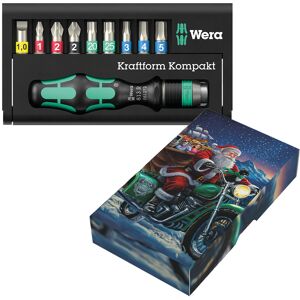 Wera Kraftform Kompakt 10 Christmas 2025 - Screwdriver Bit & Holder Set Wera Kraftform Kompakt 10 Christmas 2025 - Screwdriver Bit & Holder Set