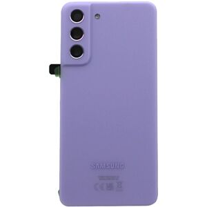 SAMSUNG Galaxy S21 Fe Back Cover Battery Door Original Lavander With Lens SAMSUNG Galaxy S21 Fe Back Cover Battery Door Original Lavander With Lens