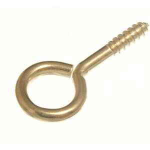 Onestopdiy New 1,000 X Frame Screw In Eye Closed Hook Picture Hangers 19mm X 1.85mm Eb - On Onestopdiy New 1,000 X Frame Screw In Eye Closed Hook Picture Hangers 19mm X 1.85mm Eb - On